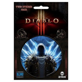 Jinx Diablo III 3" Round Sticker 2-Pack: Tyrael
