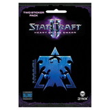 Jinx StarCraft II: Heart of the Swarm Multi-size Sticker 2-Pack: Terran, Blue