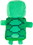 Minecraft Happy Explorer Series 8 Inch Plush, Sea Turtle