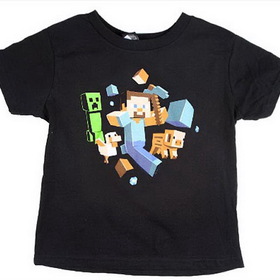 JINX JNX-DF3-C Minecraft Run Away! Youth T-Shirt