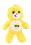 Johnny's Toys JOH-32-CB01-FUN-C Care Bears 6.5 Inch Character Plush | Funshine Bear