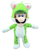 Johnny's Toys JOH-8N-300NCT-NLUI-C Super Mario 12 Inch Character Plush | Neko Cat Luigi