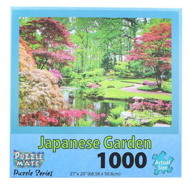 JPW JPW-80800-JAP-C Japanese Garden 1000 Piece Jigsaw Puzzle