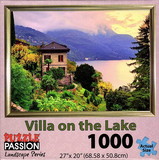 JPW JPW-80801_8240-C Villa On Lake 1000 Piece Landscape Jigsaw Puzzle