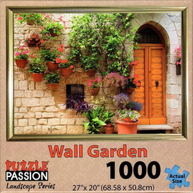 JPW JPW-80801_8257-C Wall Garden 1000 Piece Landscape Jigsaw Puzzle