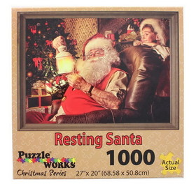 JPW JPW-80802RES-C Resting Santa 1000 Piece Jigsaw Puzzle