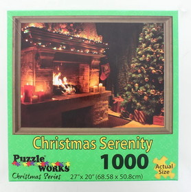 JPW JPW-80802SER-C Christmas Serenity 1000 Piece Jigsaw Puzzle