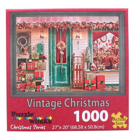JPW JPW-80802VIN-C Vintage Christmas 1000 Piece Jigsaw Puzzle