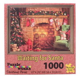 JPW JPW-80802WAIT-C Waiting On Santa 1000 Piece Jigsaw Puzzle