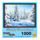 JPW JPW-80802WINT-C Wintery Wonderland 1000 Piece Jigsaw Puzzle