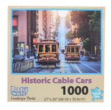 JPW JPW-80803-HIS-C Historic Cable Cars 1000 Piece Jigsaw Puzzle