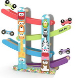 J'adore JRE-819073-C J'adore Wooden Animal Race Track Playset