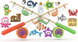 J'adore JRE-828984-C J'adore Wooden Magnetic Fishing Game Toy