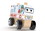 J'adore JRE-832159AMB-C J'adore Ambulance Wooden Stacking Toy