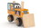 J'adore JRE-832159BUL-C J'adore Bulldozer Wooden Stacking Toy
