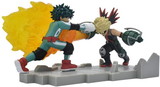 My Hero Academia Mega Craftable Figure Diorama, Deku vs Bakugo