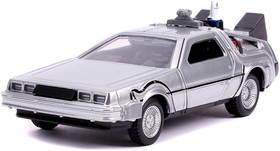 Jada Toys JTY-30541-C Back to The Future Part II DeLorean Time Machine 1:32 Die Cast Vehicle