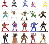 Jada Toys JTY-30771-C Power Rangers Nano Metalfigs 20 Pack | 1.65 Inch Die-Cast Metal Figures
