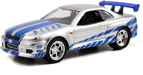 Jada Toys JTY-31288-C Fast & Furious Build N Collect 1:55 Die Cast Vehicle | Nissan Skyline GT-R