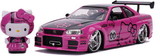 Jada Toys JTY-31613-C Hello Kitty 2002 Nissan Skyline GT-R (R34) 1:24 Die Cast Vehicle