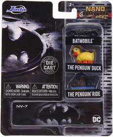 Jada Toys JTY-31616-C Batman Returns Nano Hollywood Rides 3-Pack