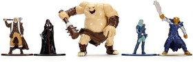 Jada Toys JTY-31693-6-C Dungeons & Dragons Nano Metalfigs Medium Pack B | 5 Die-Cast Metal Figures