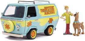 Scooby-Doo Mystery Machine 1:24 Die Cast Vehicle with Figures