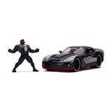 Jada Toys JTY-31750-C Marvel 1:24 Venom 2008 Dodge Viper SRT10 Diecast Car and Figure