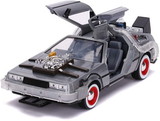 Jada Toys JTY-32166-C Back To The Future Iii Time Machine Light-Up 1:24 Die Cast Vehicle