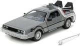 Jada Toys JTY-32911-C Back To The Future Time Machine Light-Up 1:24 Die Cast Vehicle