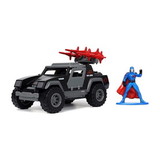 Jada Toys JTY-33085-C GI Joe 1:32 Cobra Commander Stinger Diecast Car and Figure