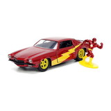 Jada Toys JTY-33086-C DC Comics 1:32 The Flash 1973 Chevy Camaro SS Diecast Car and Figure