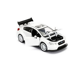Jada Toys JTY-98296-C Fast & Furious 1:24 Diecast Vehicle: Little Nobody's Subaru WRX, White