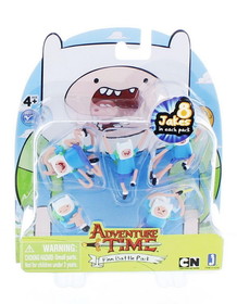 Zoofy International JZW-14236-C Adventure Time 8-Figure Finn Battle Pack