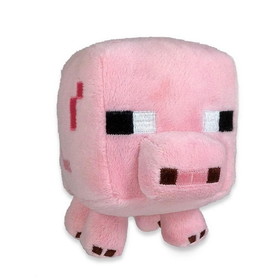 Zoofy International JZW-16526-C Minecraft 7" Plush: Baby Pig