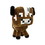 Jazwares JZW-16538-C Minecraft 7&quot; Plush Baby Cow