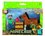 Jazwares JZW-16594-C Minecraft 3" Action Figure 2-Pack Steve with Brown Horse