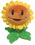 Jazwares JZW-92834-C Plants Vs. Zombies 7&quot; Plush Sunflower