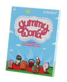 Kidrobot KRB-TBYMG001-C Yummy World Blind Box Enamel Pin, One Random
