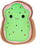 Kellytoy KTY-1211145-SIN-C Squishmallow 5 Inch Mini Food Plush | Sinclair the Avocado Toast