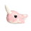 Kellytoy KTY-NARWHALPNK-C Cute & Cuddly Narwhal 6 Inch Plush | Pink