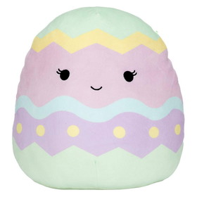Kellytoy KTY-SQE21-12-B_EGG-C Squishmallow 12 Inch Spring Plush | Edie the Purple Easter Egg