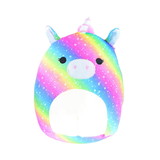 Kellytoy KTY-SQE22-12-PD_LV-C Squishmallow 12 Inch Plush | Prim The Pride Unicorn Rainbow With Love Belly