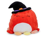 Kellytoy KTY-SQH21-16OT-V-C Squishmallow 16 Inch Halloween Plush | Detra the Octopus Witch
