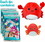 Kellytoy KTY-SQTC-CY-001CR-C Squishmallow Trading Card Collector Tin Series 1 | Carlos The Crab