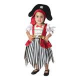 Lacalaca Costumes Pirate Girl Toddler Costume