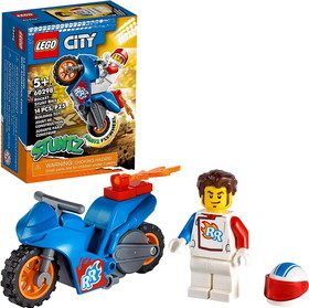 Lego LEG-60298-C LEGO City Stuntz 60298 Rocket Stunt Bike 14 Piece Building Kit