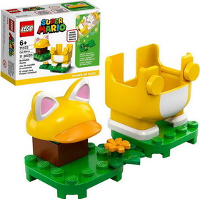 Lego LEG-71372-C Lego Super Mario 71372, 11 Piece Cat Mario Power-Up Pack