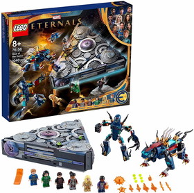 Lego LEG-76156-C LEGO Super Heroes 76156 Eternals Rise of the Domo 1040 Piece Building Kit