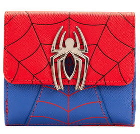 Loungefly LFY-MVWA0174-C Marvel Spider-Man Color Block Flap Wallet